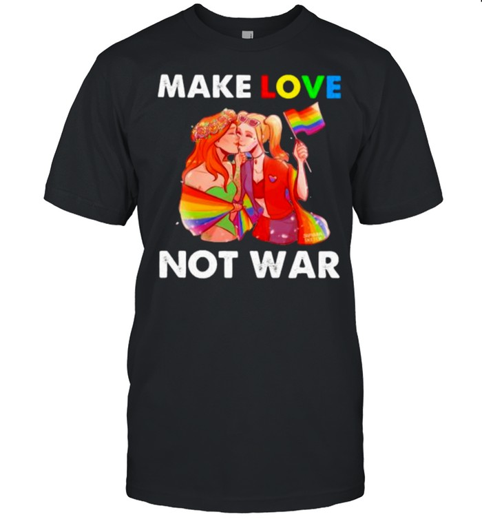 Make Love Not War LGBT Shirt