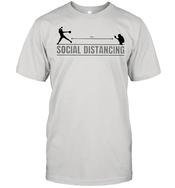 Social Distancing Softball Shirt