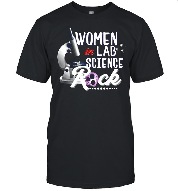 Women In Lab Science Rock T-shirt