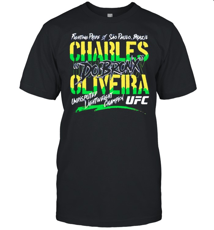 Fighting pride of Sao Paulo Brazil Charles Oliveira shirt