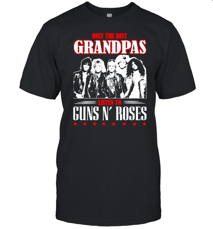 Only the best grandpas listen to Guns N’Roses shirt