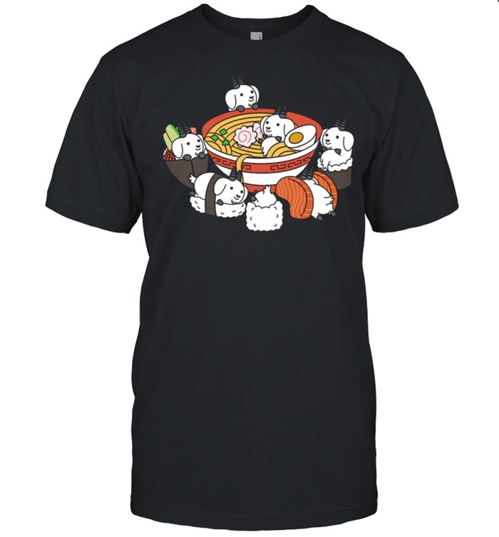 Ramen Sushi Goat Pet Shirt