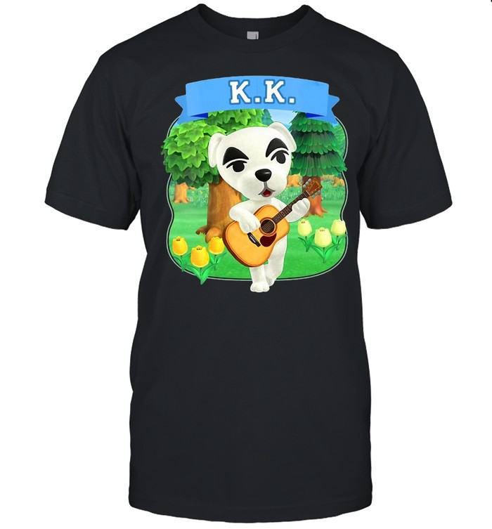 Womens Animal Crossing New Horizons K.K. Slider Island Portrait Shirt