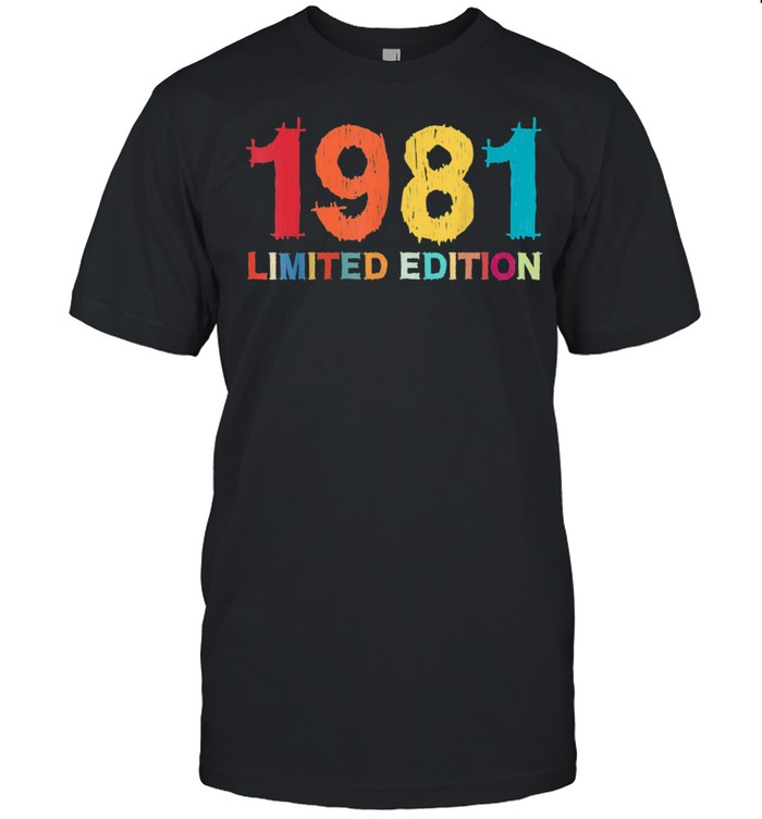1981 Lustig Geschenk Shirt