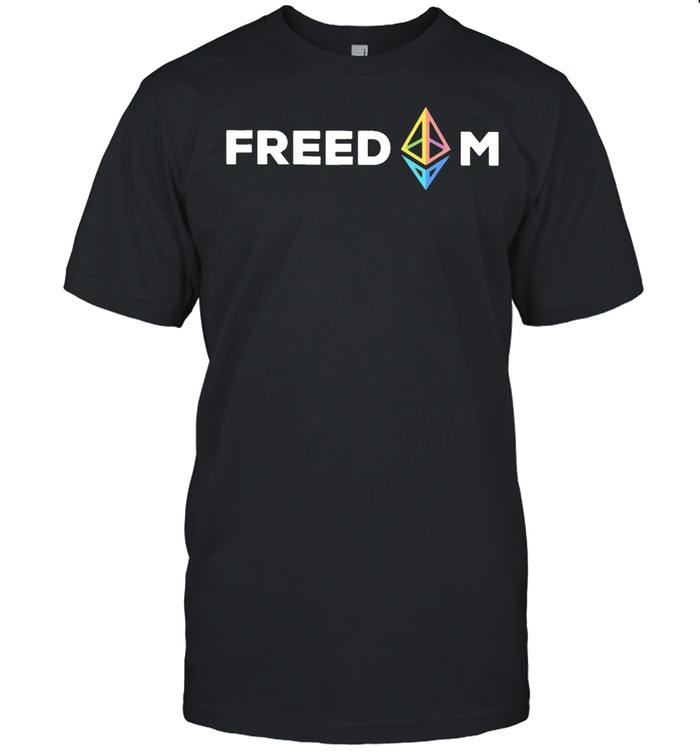 Bitcoin ethereum logo freedom shirt