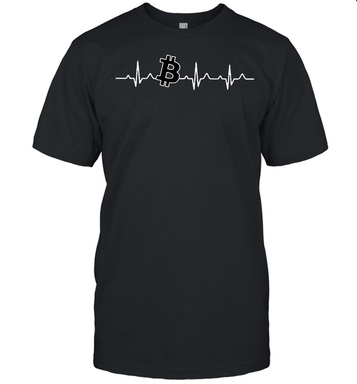 Bitcoin heartbeat shirt
