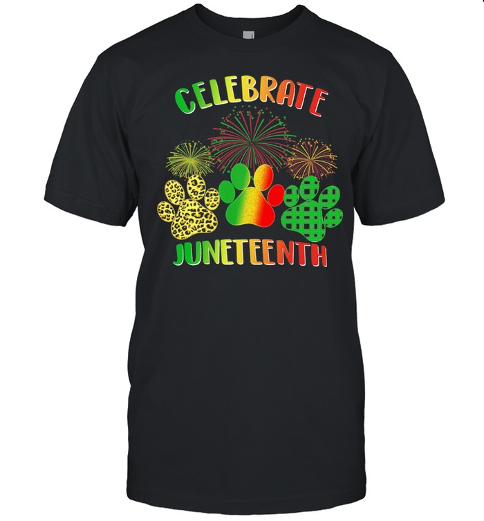 Celebrate juneteenth shirt