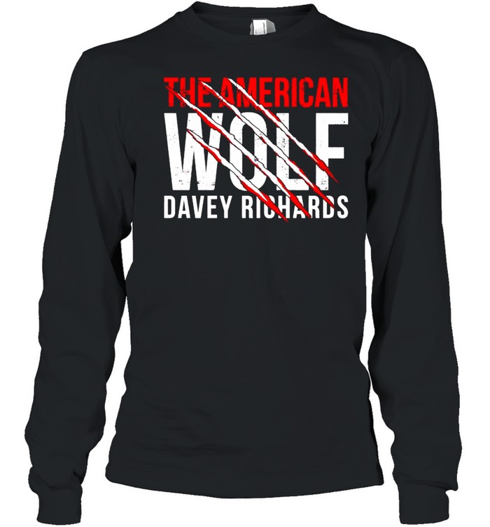 The American wolf Davey Richard shirt Long Sleeved T-shirt