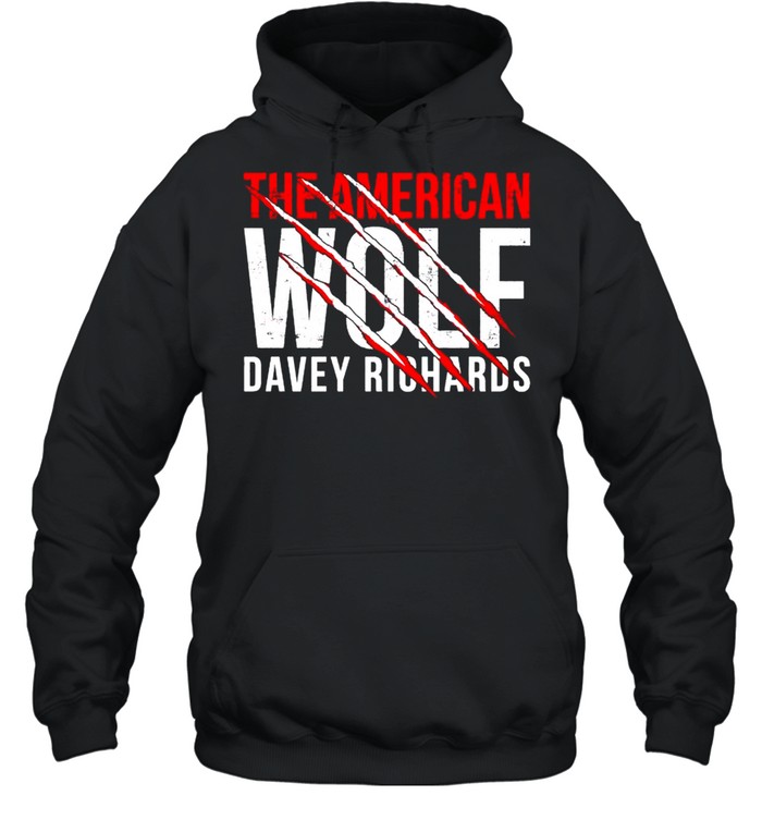 The American wolf Davey Richard shirt Unisex Hoodie