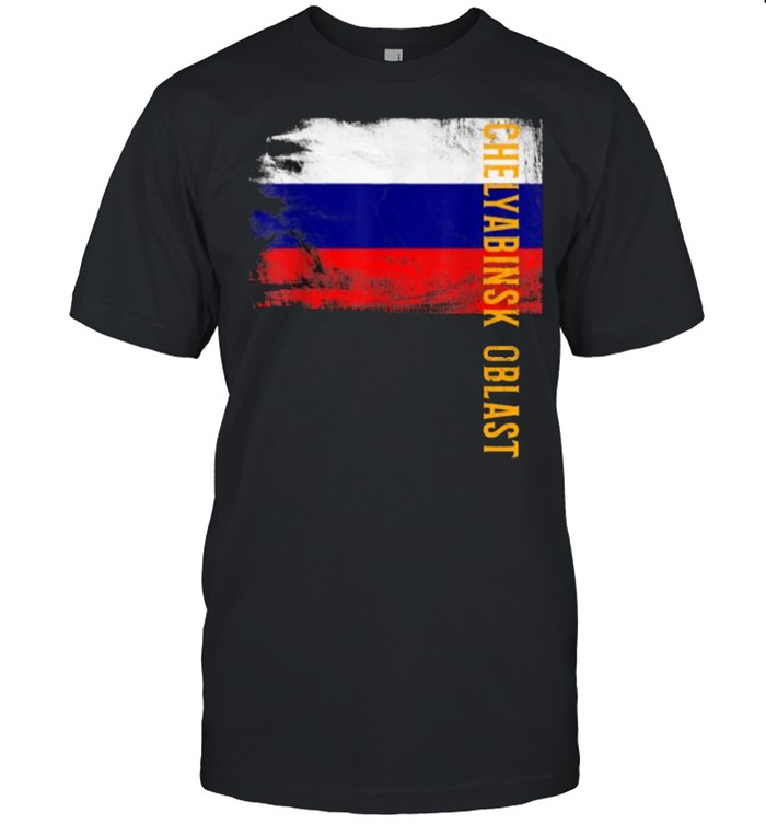 Chelyabinsk Oblast Russia Flag Shirt