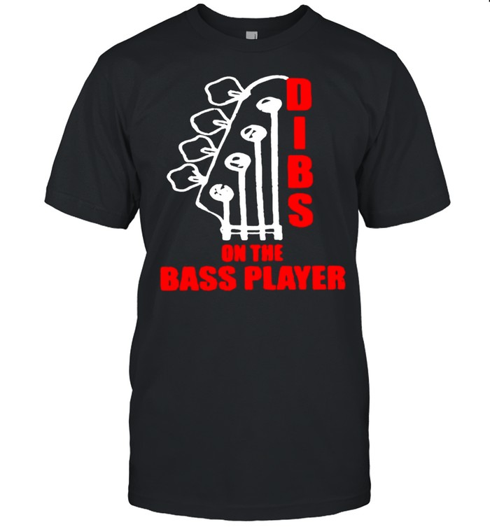 Dibs on the bass player shirt