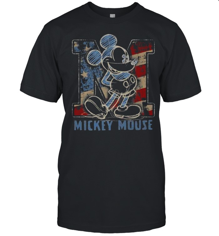 Disney Americana Mickey Mouse Sketch Shirt