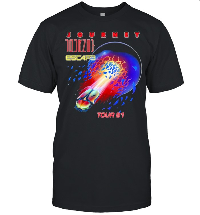 Journey esc4p3 tour 81 shirt