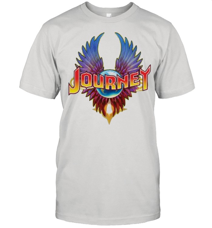 Journey Rock band music logo shirt