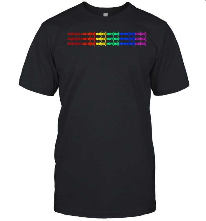 Red Originals PRIDE Collection Red Words Shirt