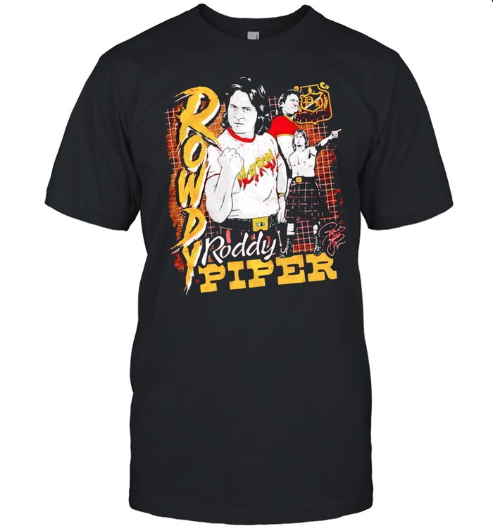 Rowdy Roddy Piper hot rod shirt