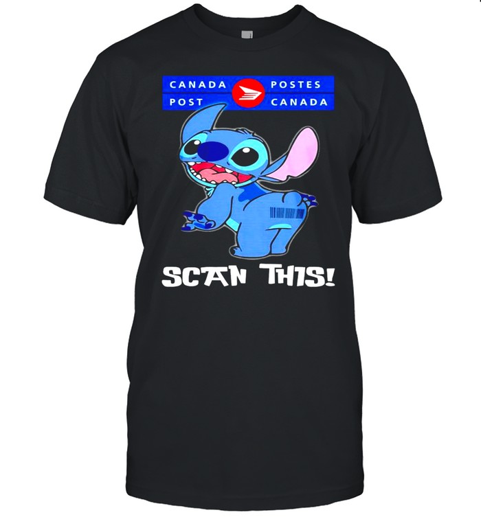 Stitch Canada Postes scan this shirt