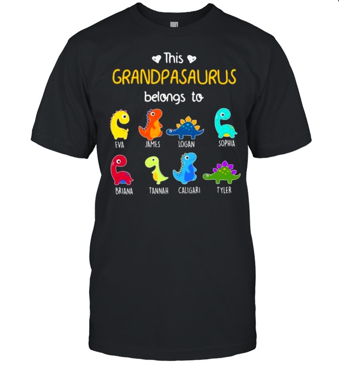 This Grandpasaurus Belong To Dinosaur Shirt