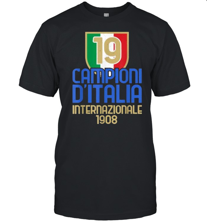 19 Volte Campioni d’Italia Amala Tifosi Nerazzurri 1908 shirt