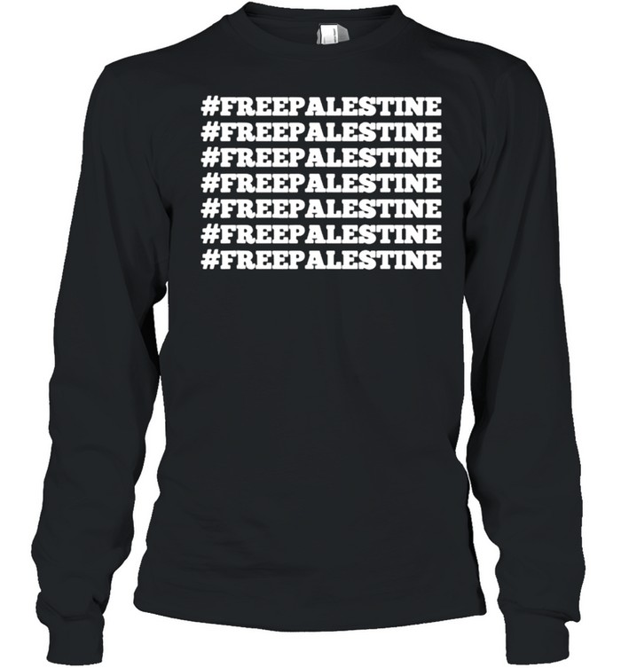 Free Palestine T- Long Sleeved T-shirt