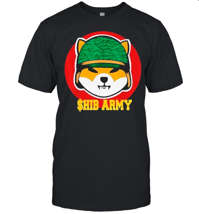 SHIB ARMY Shiba Inu coin shirt