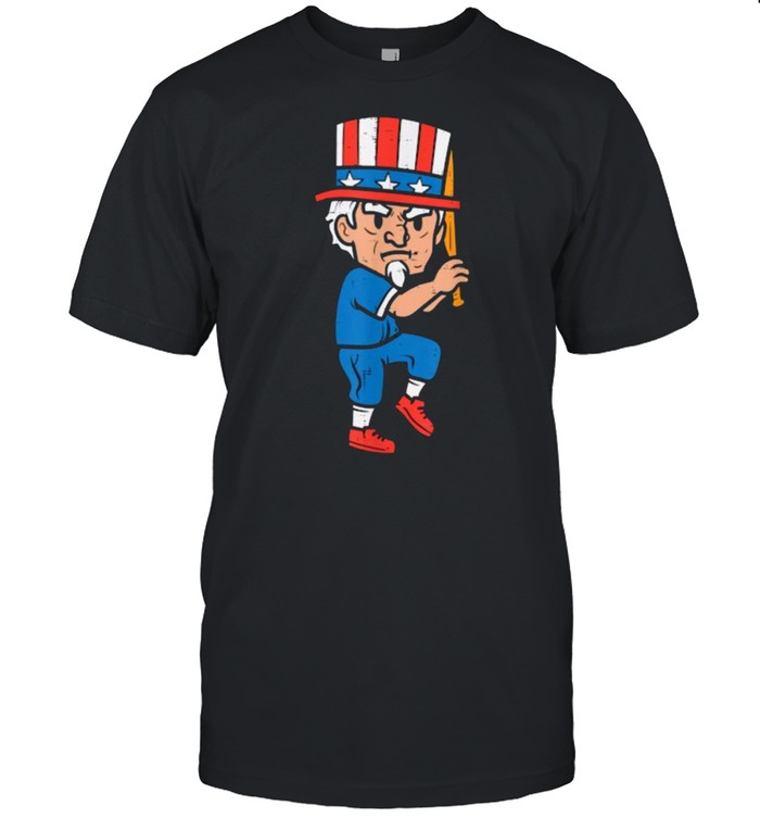 Uncle Sam Baseball American Sports 4th Of July T-Shirt