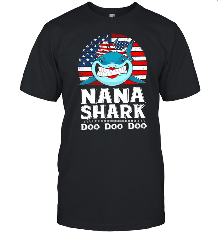 Nana Shark Doo Doo Doo shirt