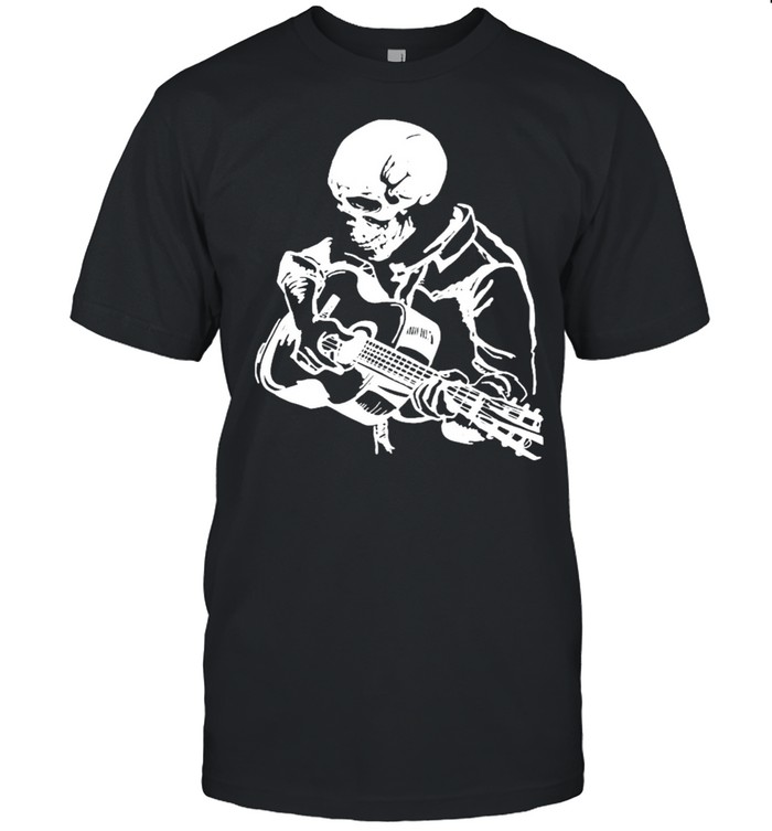 Skeleton playing Guitar shirt
