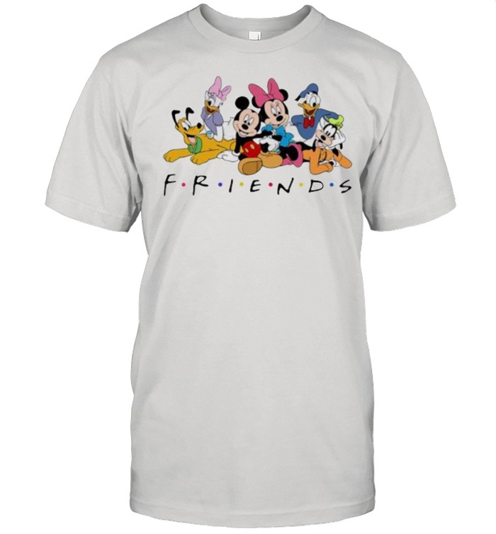 Friends disney mickey minnie donald scoopy shirt