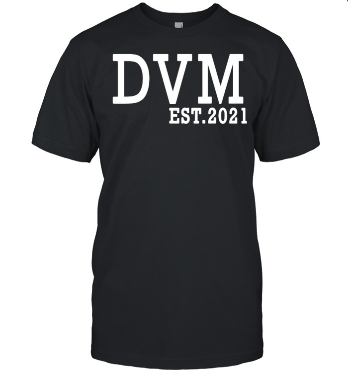 Graduation DVM Est 2021 T-Shirt