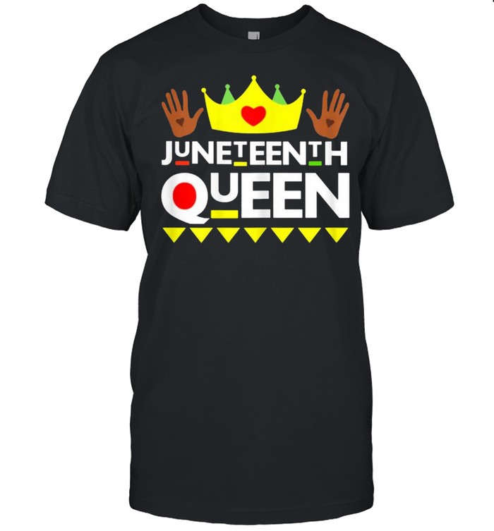 Juneteenth Queen Black Girl Magic Melanin T-Shirt