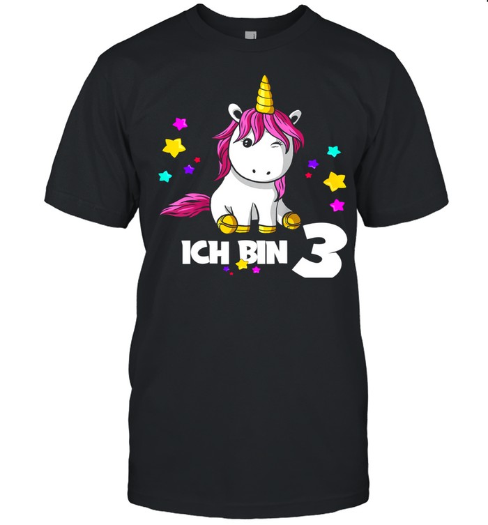 Kinder 3 Jahre Mädchen Einhorn shirt