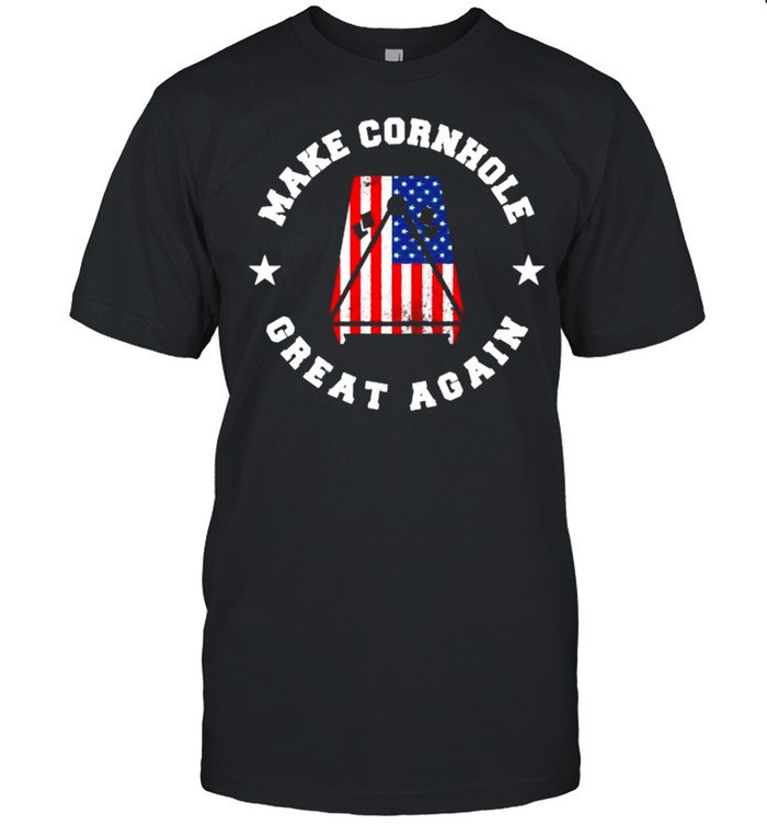 Make Cornhole Great Again Funny USA Gift Bags toss shirt