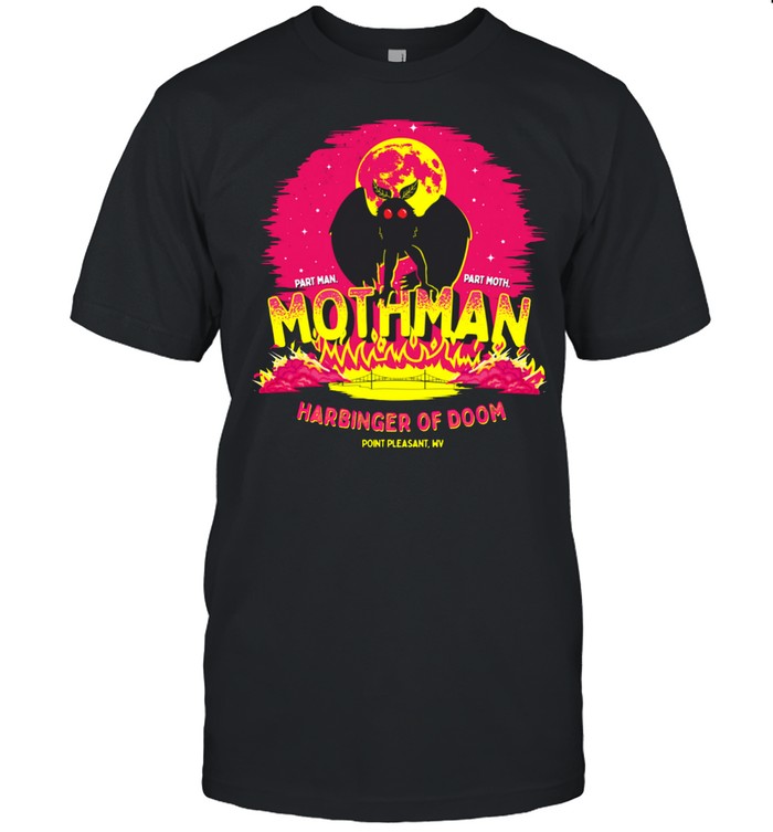 Mothman Harbinger of Doom Cryptid shirt