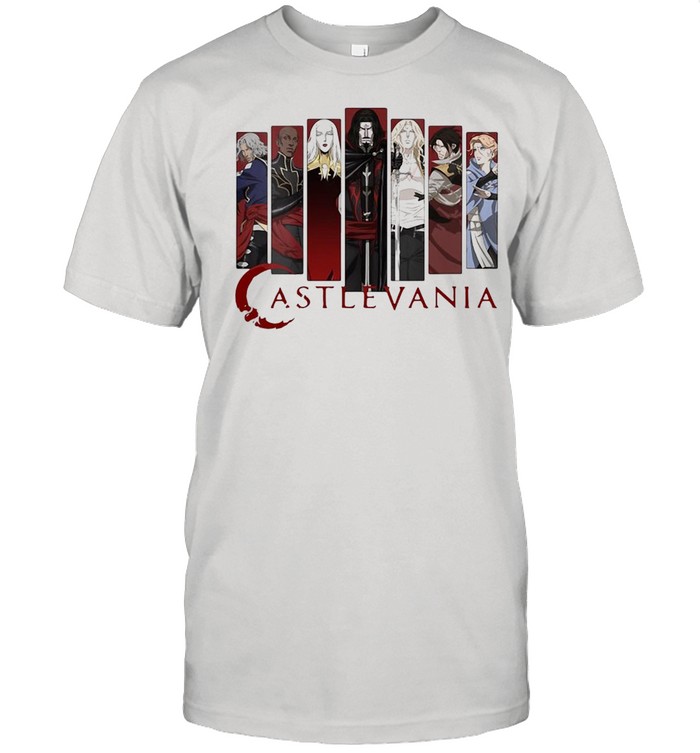 Netflix Castlevania Character Panels T-shirt