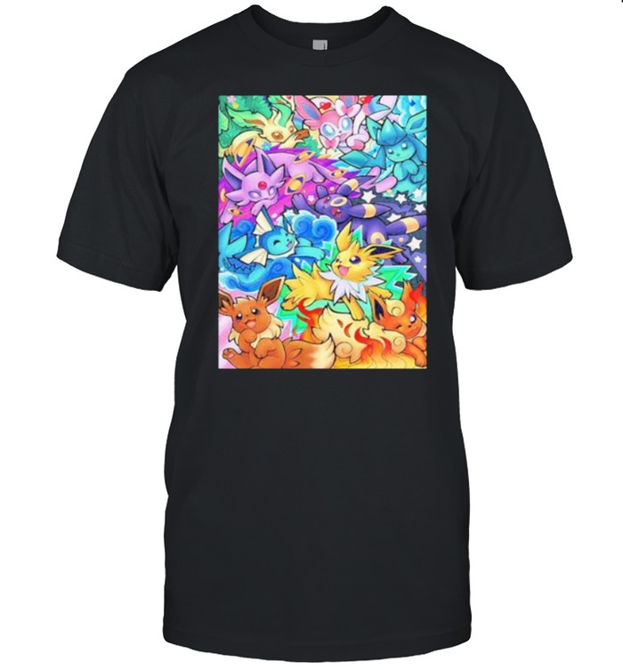 Pokemon – Eeveelutions Poster shirt