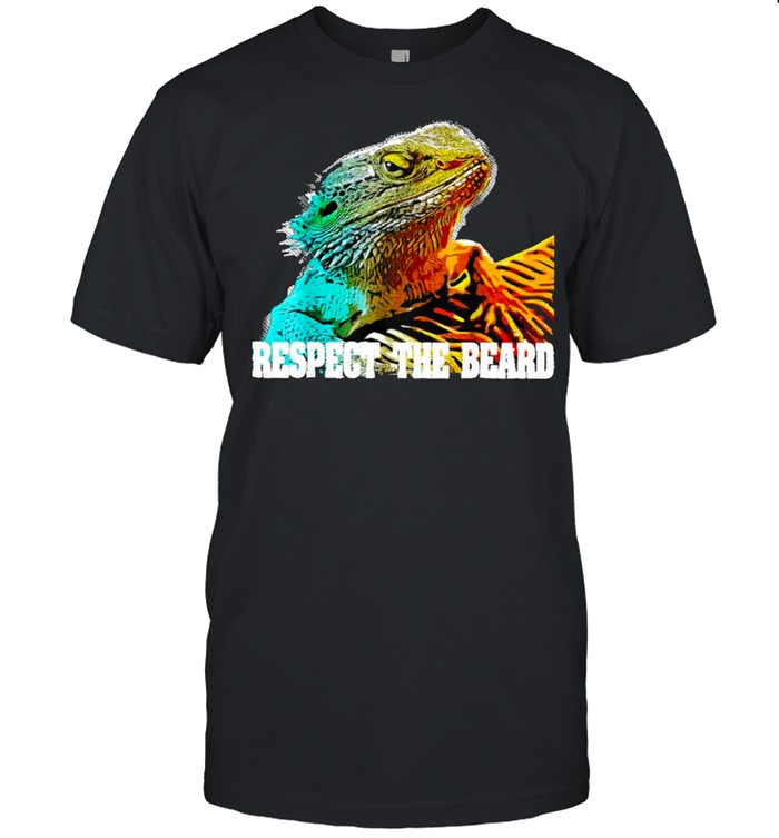 Respect The Beard Dragon shirt