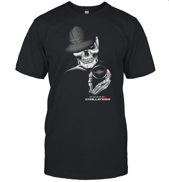 Skull Dodge Challenger shirt