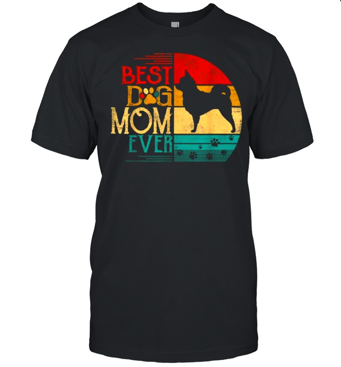 Best dog mom ever Chihuahua Vintage shirt