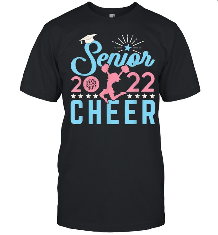 Cheer Senior 2022 Cheerleading Senior Night Graduation T-Shirt