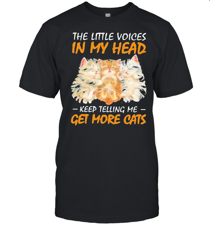 Little voices in my head telling me get more Cats shirt