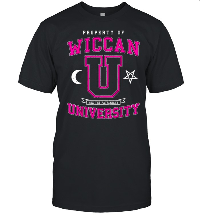 Property of Wiccan University Hex The Patriarchy T-Shirt
