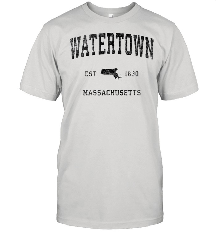 Watertown Massachusetts MA Est 1630 Vintage T-Shirt