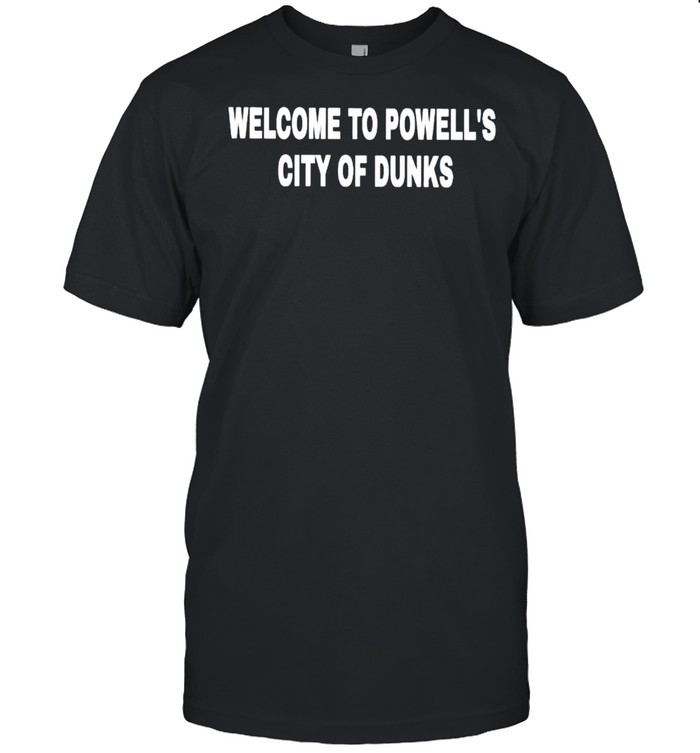 Welcome to powells city of drunks shirt Classic Men's T-shirt