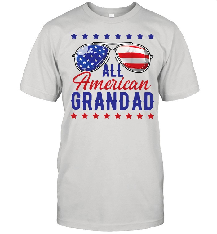 All American Grandad 4th Of July shirt