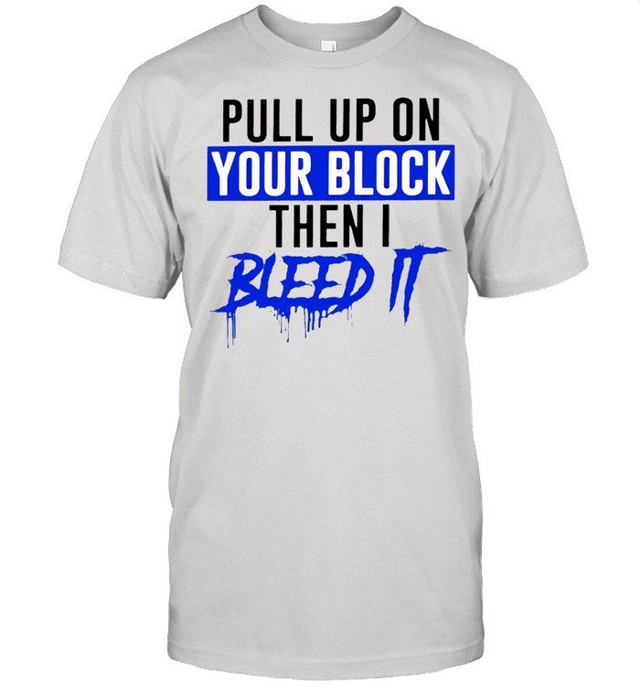 Blueface bleed it hip hop rap baseball shirt