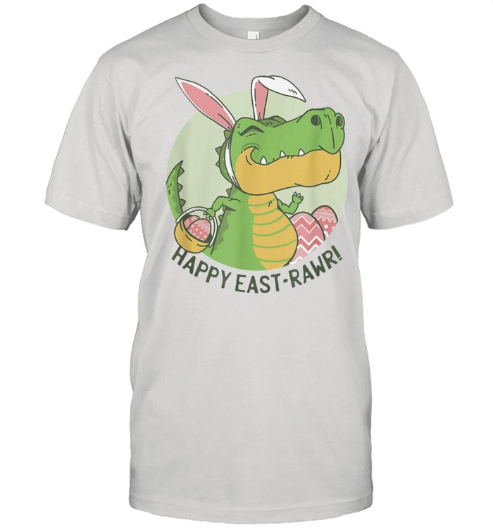 Happy east rawr dinosaur shirt