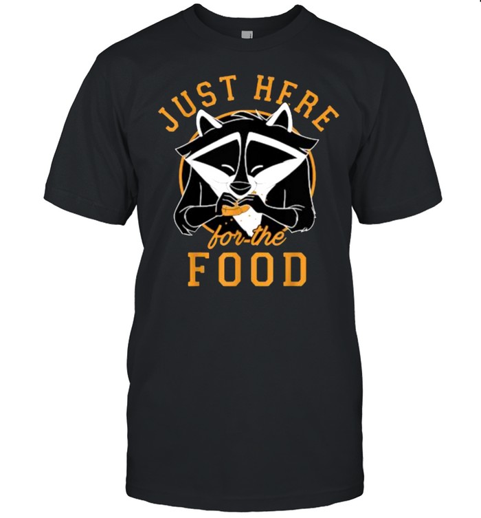 Just Here For The Food Disney Pocahontas Meeko T-Shirt