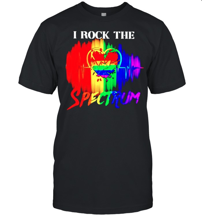 LGBT I rock the spectrum shirt