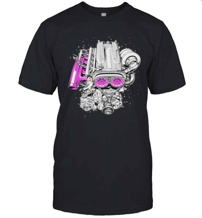 Rb26 single turbo engine shirt